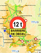 Mise en place de barrières de dégel
