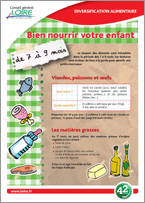 Diversification alimentaire de 7 à 9 mois