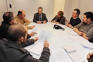 Bernard Bonne en conférence de presse