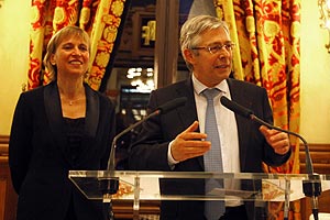 Bernard Bonne et Fabienne Buccio