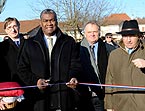 Bernard Fournier, Joël Mathurin, Michel Chartier et Yves Nicolin