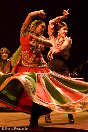 Dhoad Gitans du Rajasthan et Calle Cerezo Flamenco