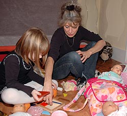 Garde au domicile de l'enfant