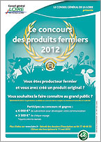 Appel à candidature pour le concours des produits fermiers 2012