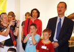 Vernissage de l'exposition sur la Préhistoire