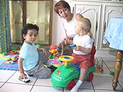 une assistante maternelle