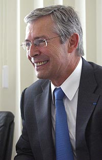Bernard Bonne, président du Conseil général de la Loire