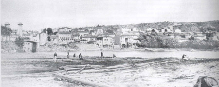 Construction de rambertes à Saint-Rambert