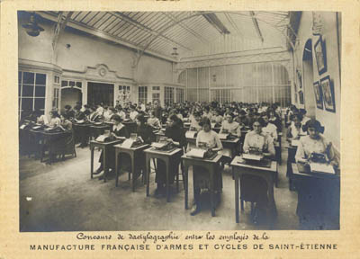 Concours de dactylographie