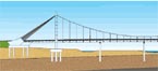 Eléments du Grand Pont sur la Loire
