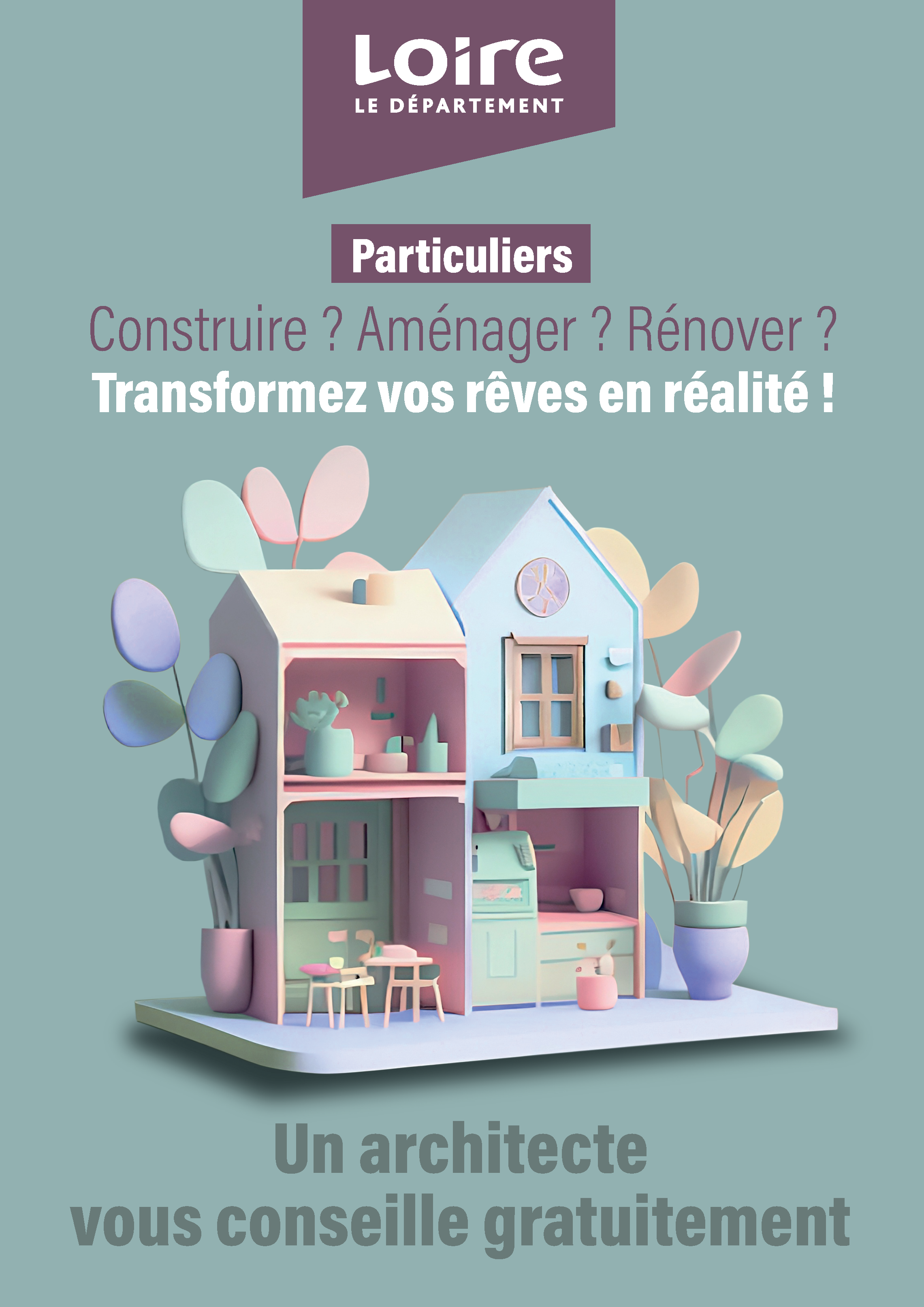 Un architecte vous écoute et vous conseille (service gratuit)