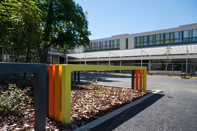 Dernière phase de travaux avant livraison finale du collège Jules Ferry à Roanne