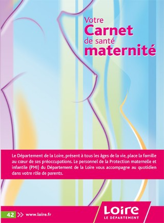 Couverture&#x20;du&#x20;carnet&#x20;de&#x20;sant&eacute;&#x20;maternit&eacute;