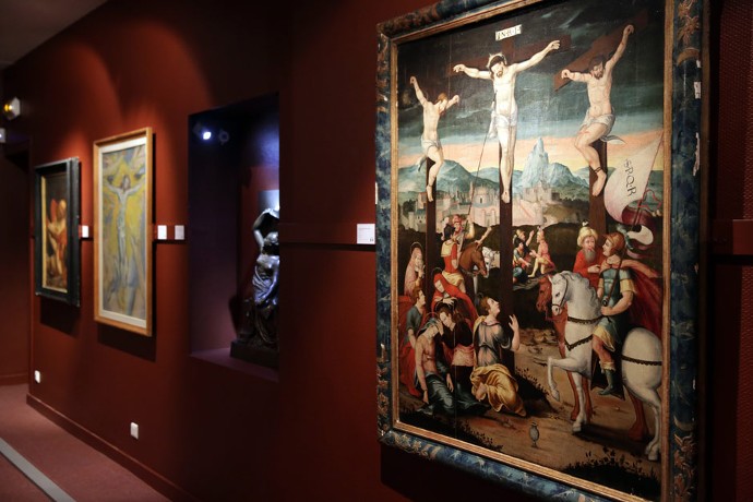 Le 1er étage est consacré aux peintures du 19e siècle et aux expositions temporaires.