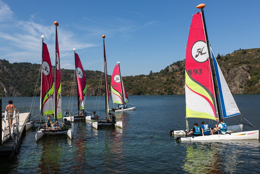 Voile, canoë, paddle… La base nautique de Saint-Victor-sur-Loire vous invite à profiter de nombreuses activités nautiques.