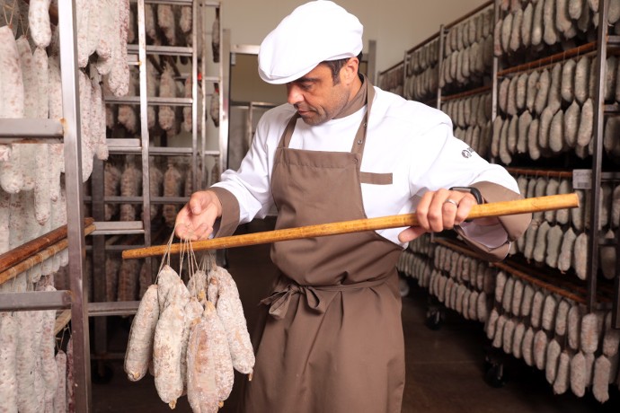 La réputation des saucissons Duculty a largement dépassé les frontières du Pilat.