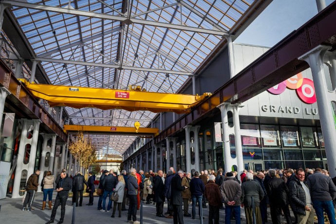 Le 3 décembre dernier, le grand public était convié à l’inauguration officielle de Novaciéries. ©Ville de Saint-Chamond/Laurent Guilhot
