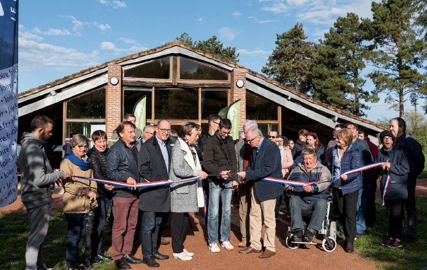 Inauguration du sentier découverte handicap de Lespinasse