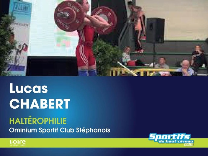 CHABERT Lucas - Ominium Sportif Club Stéphanois