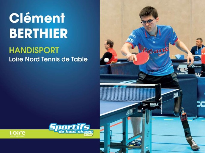 BERTHIER Clément - Loire Nord Tennis de Table