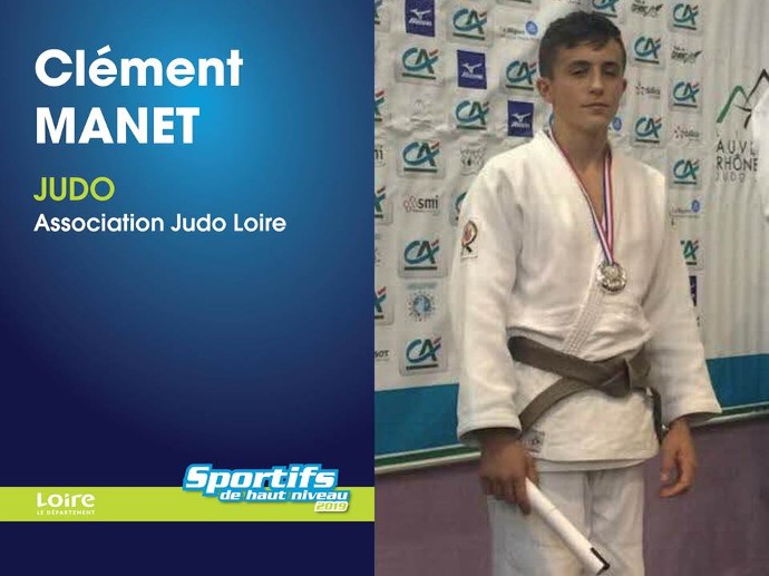 MANET Clément - Association Judo Loire