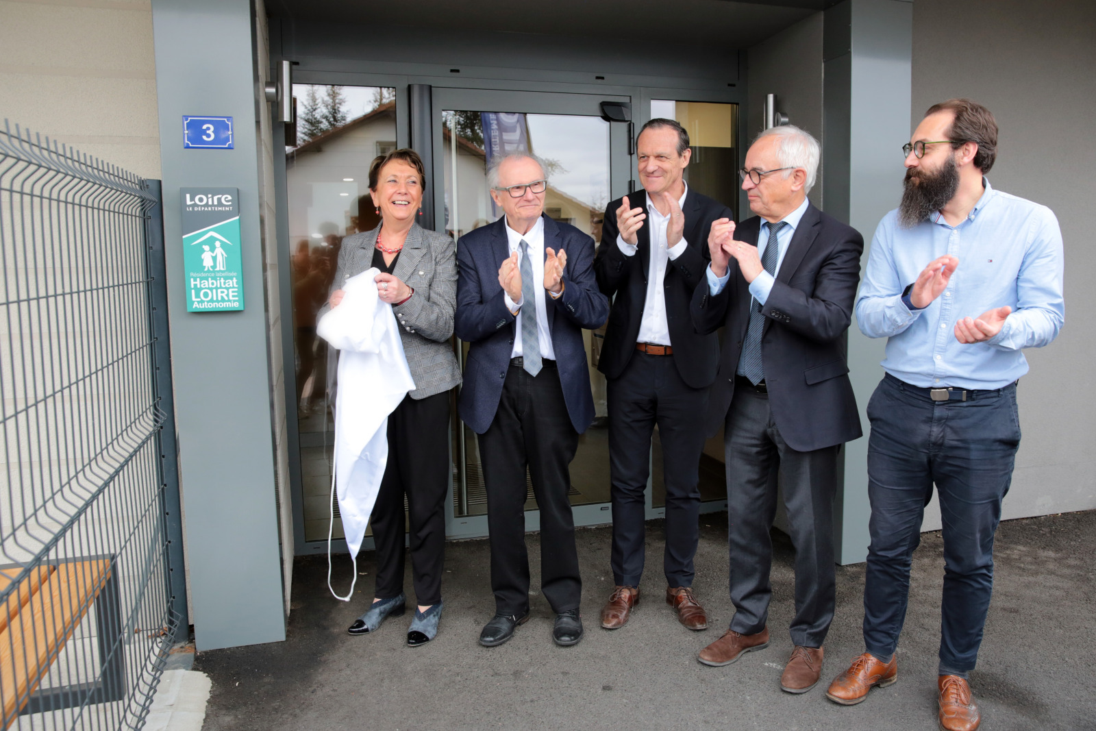 La résidence Le Grain d'Orge labellisée Habitat Loire autonomie