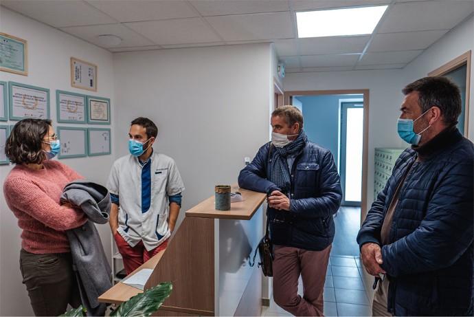 Complémentarité. Le bâtiment réunit des professionnels de santé qui proposent une offre de services de qualité adaptée à leur patientèle.
