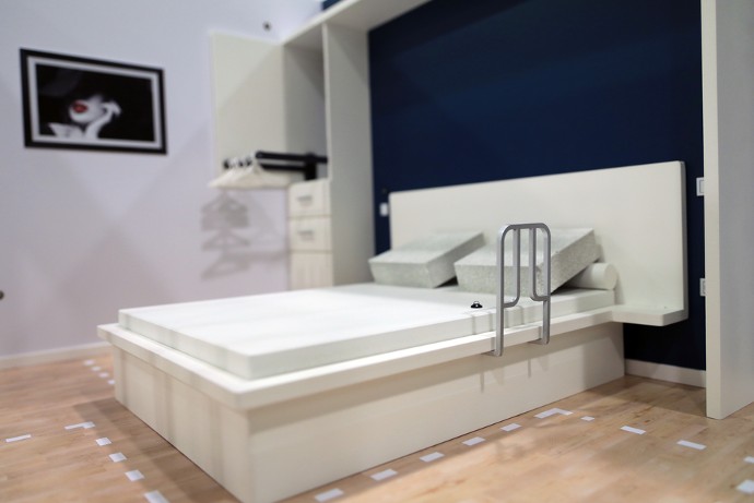 Maquette d'une chambre adaptée