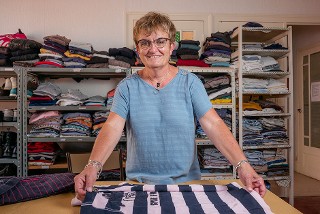 Dominique Riffard est la présidente du Foyer Revivre à Saint-Étienne.