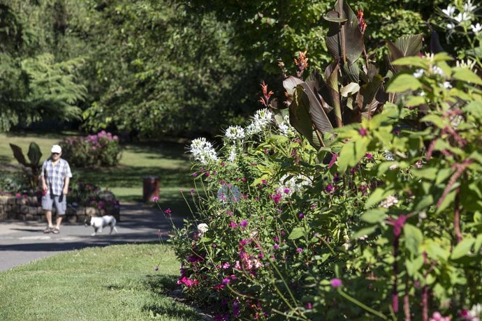 Le parc Labiesse à Saint-Chamond. © Pierre Grasset