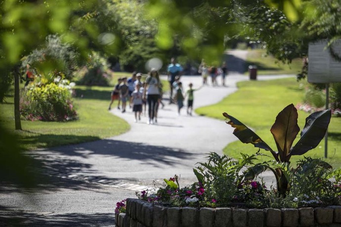 Le parc Labiesse à Saint-Chamond. © Pierre Grasset