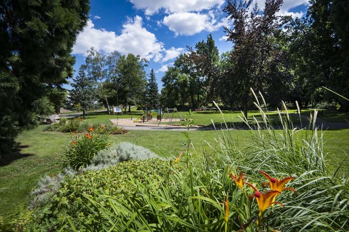 Le parc Labiesse à Saint-Chamond. © Ville de Saint-Chamond