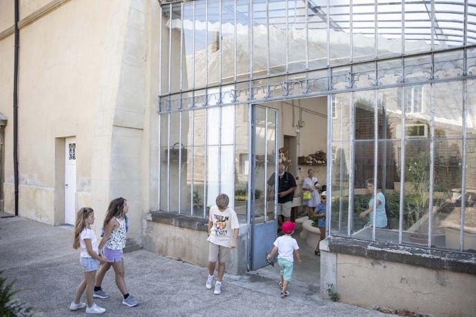 NATURE. La faune et la flore occupent une place importante dans le château. Nouveauté 2022 : une serre et un jardin des « plantes utiles ».© Pierre Grasset