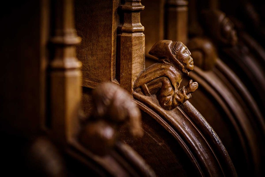 Stalles gothiques de la fin du 15è siècle