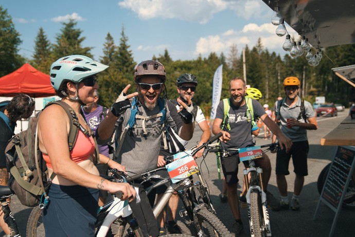 Les participants, heureux et motivés.