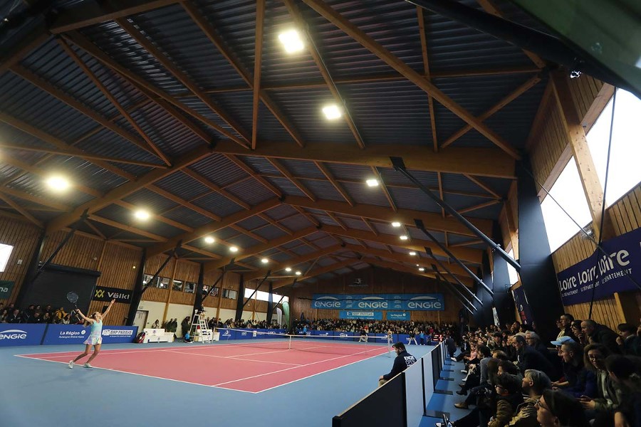 Le court central était noir de monde dimanche 4 février pour la finale.