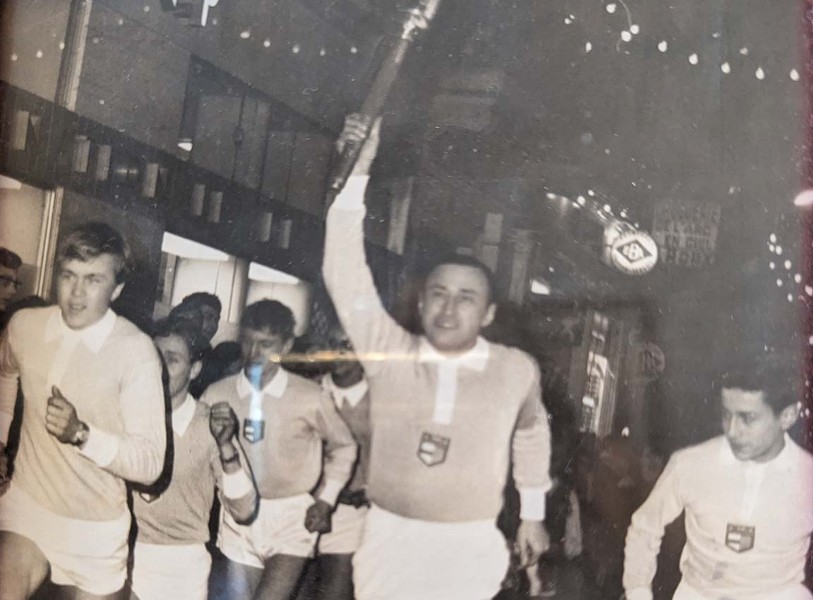Dans les rues de Saint-Chamond, le 29 décembre 1967.