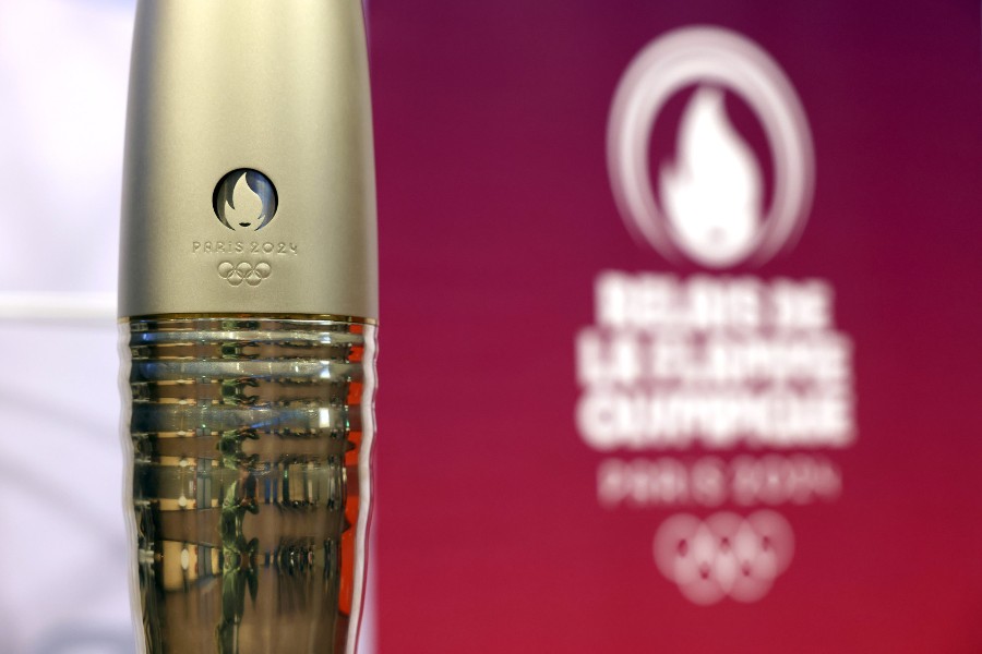 La flamme olympique
