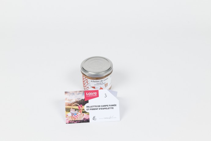 Rillette de carpe fumée et piment d'Espelette - Dominique Bouchet