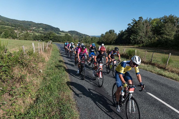 Quatre distances étaient proposées aux participants.