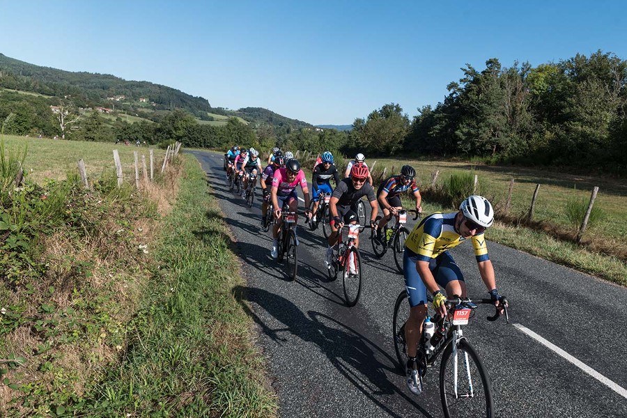 Quatre distances étaient proposées aux participants.