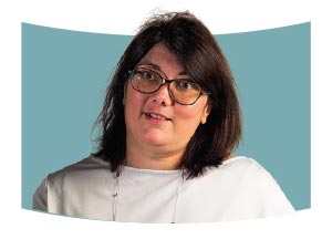 Christelle, assistante sociale