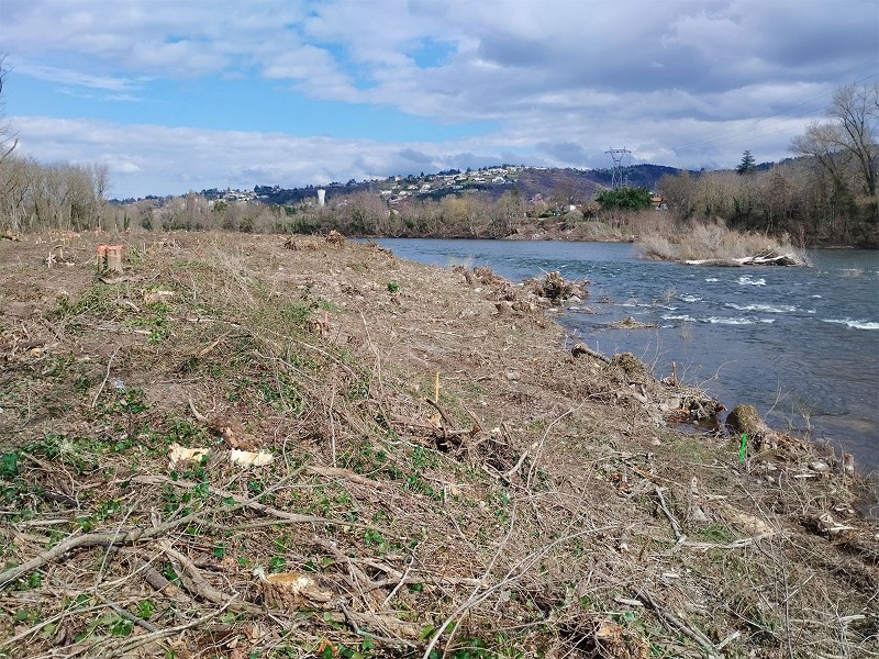 Fin de la phase d&#39;abattage