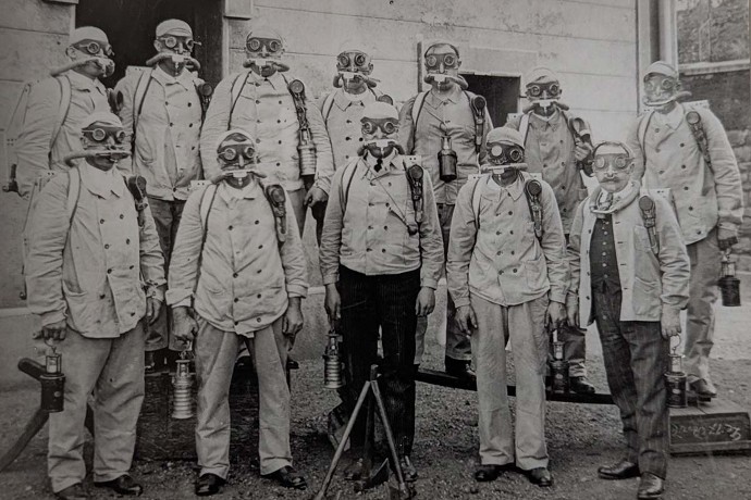 Groupe de sauveteurs de la Loire.