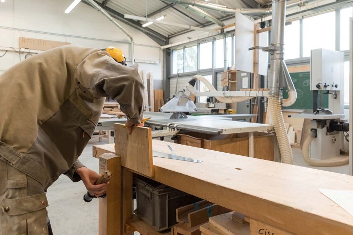 L'atelier bois.