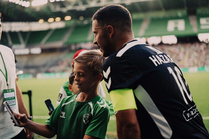 Eden Hazard, ancien international belge.