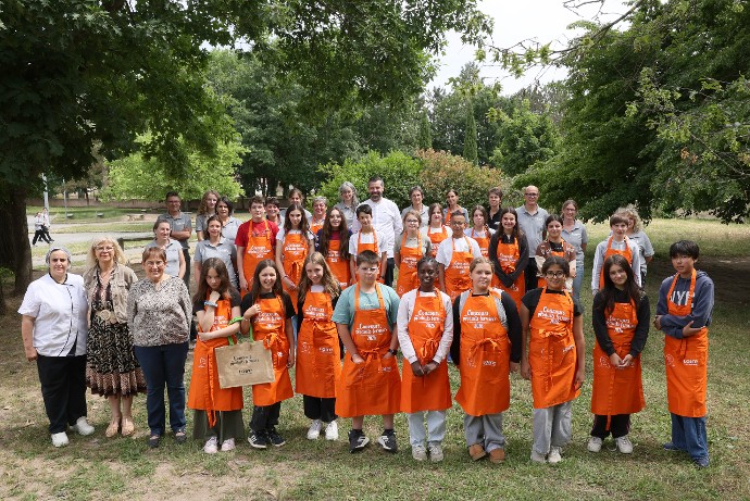 Membres du jury collégiens du Concours des Produits Fermiers 2026 - ©Hubert Genouilhac