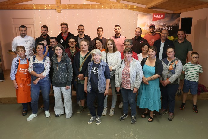 Producteurs participant au Concours des Produits Fermiers 2026 - ©Hubert Genouilhac