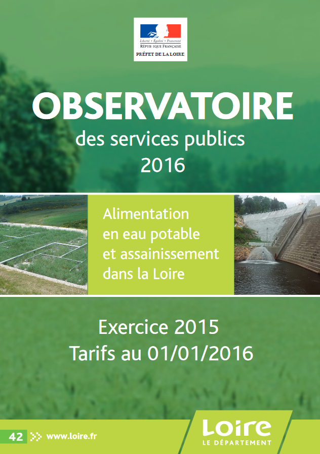 Rapport 2016 de l&#39;observatoire - Exercice 2015