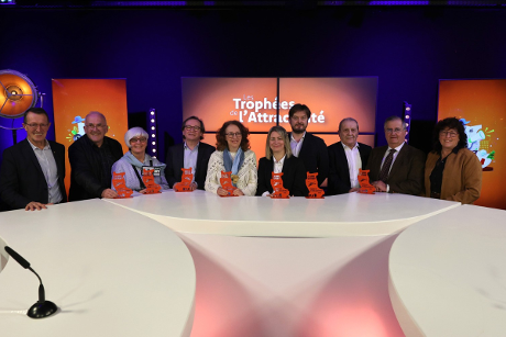 Les lauréats sur le plateau de TL7